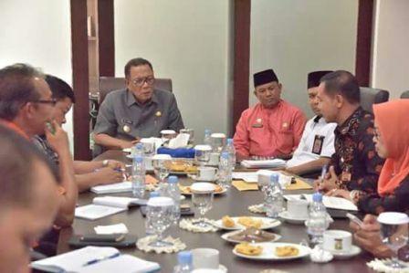 KPU Riau Silaturrahmi dengan Bupati Kampar, Berharap Partisipasi Pemilih Meningkat